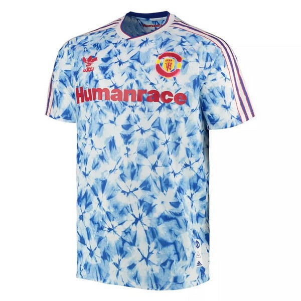 Tailandia Camiseta Manchester United Human Race 2020/21 Azul